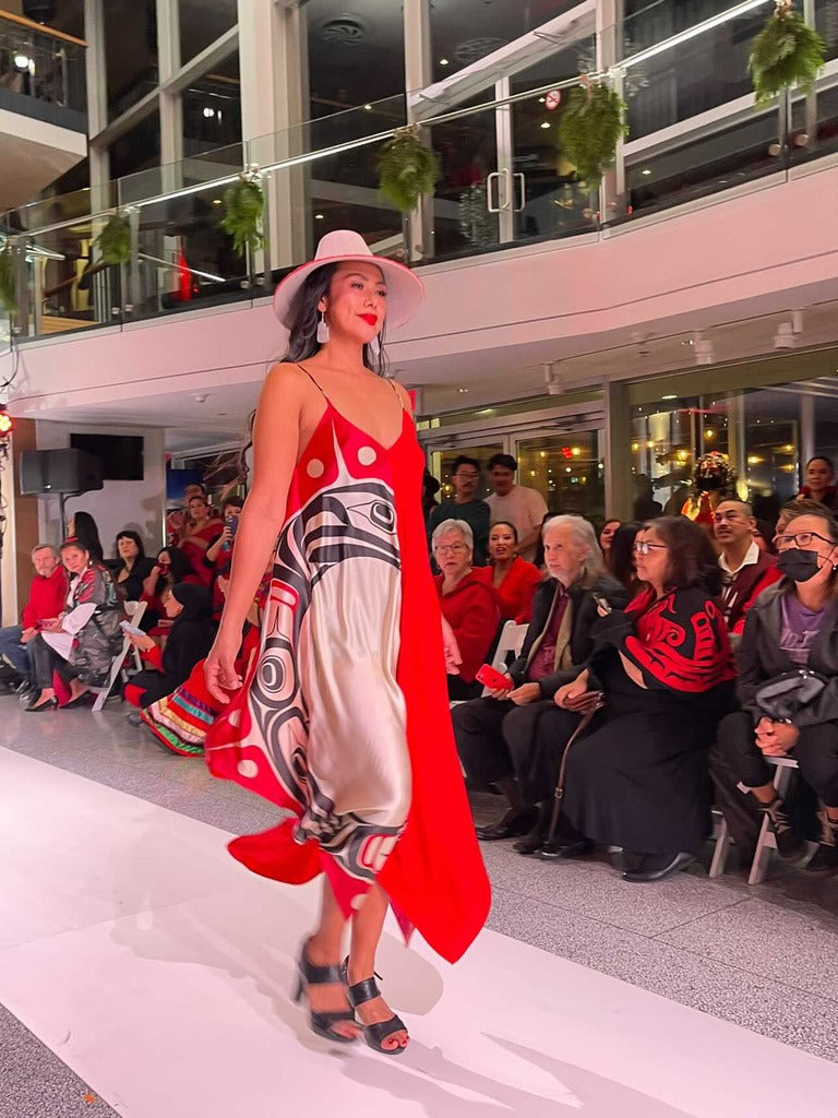 3 Ravens Color Block Scarf Dress – Dorothy Grant Studio