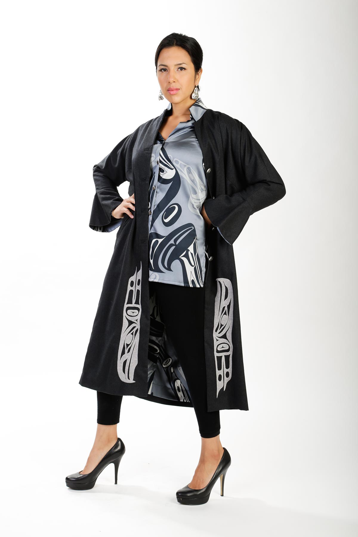 Raven Opera Coat – Dorothy Grant Studio