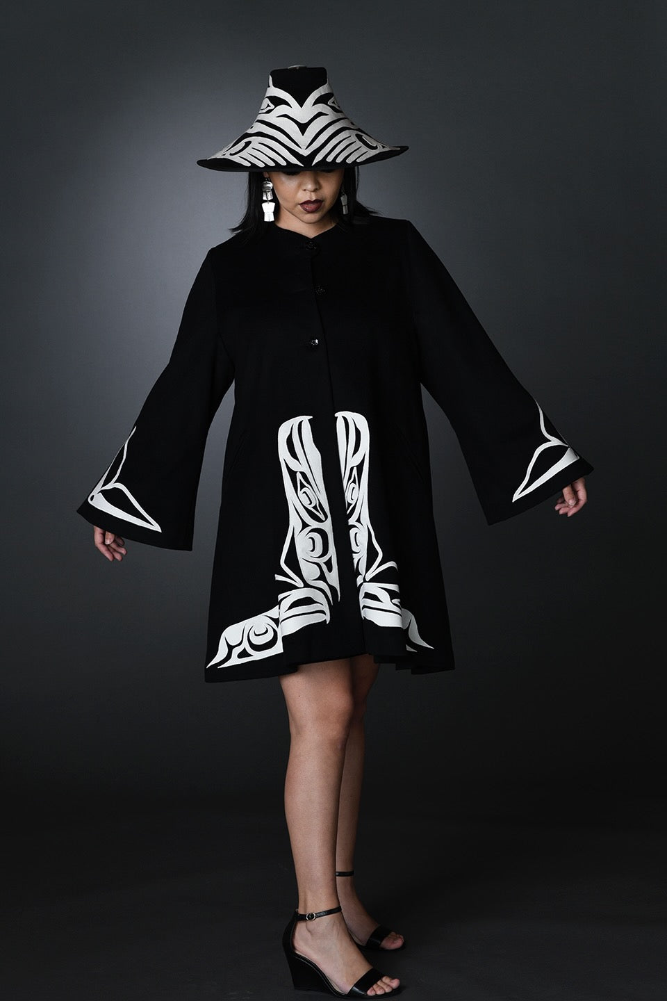Raven Swing Coat