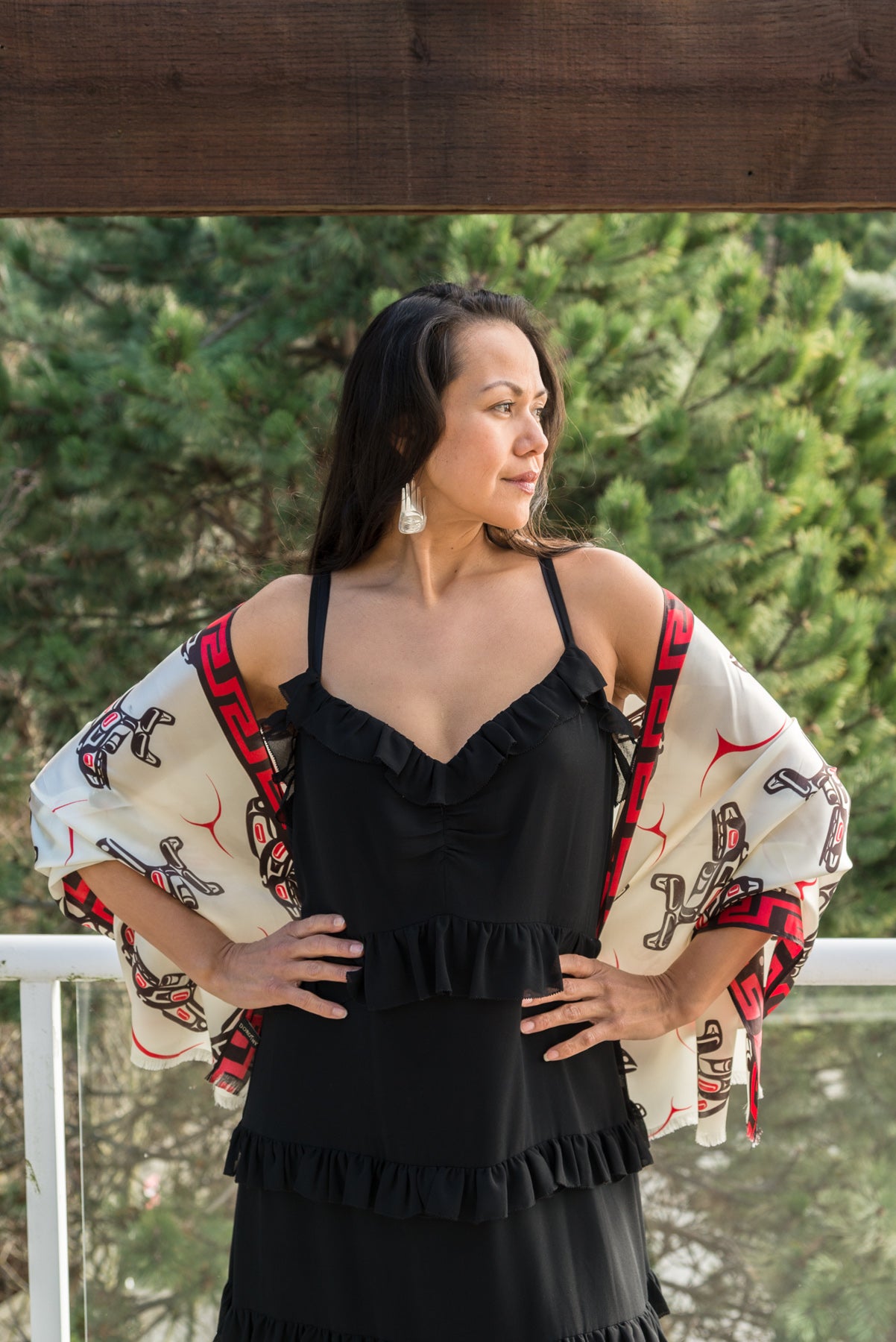 Killerwhale Silk  Scarf