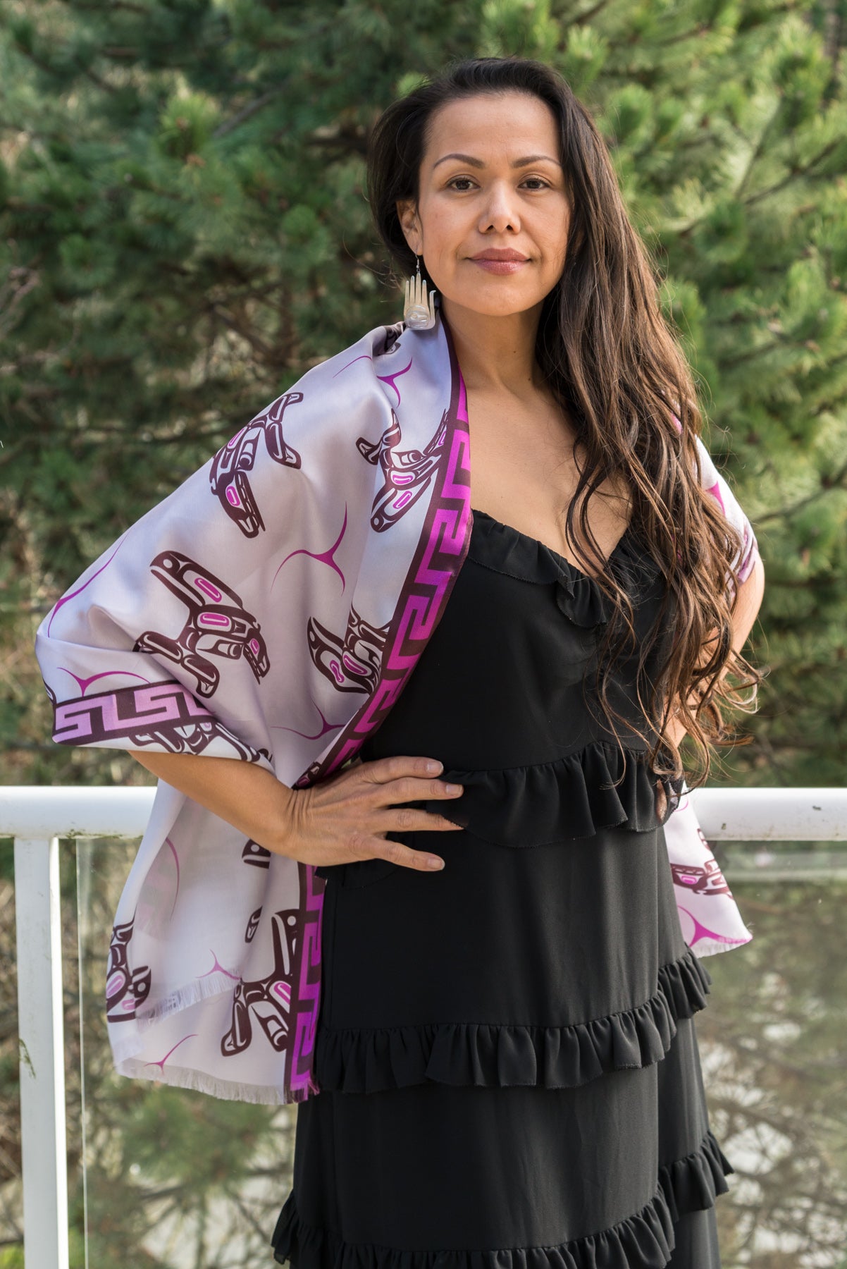 Killerwhale Silk  Scarf