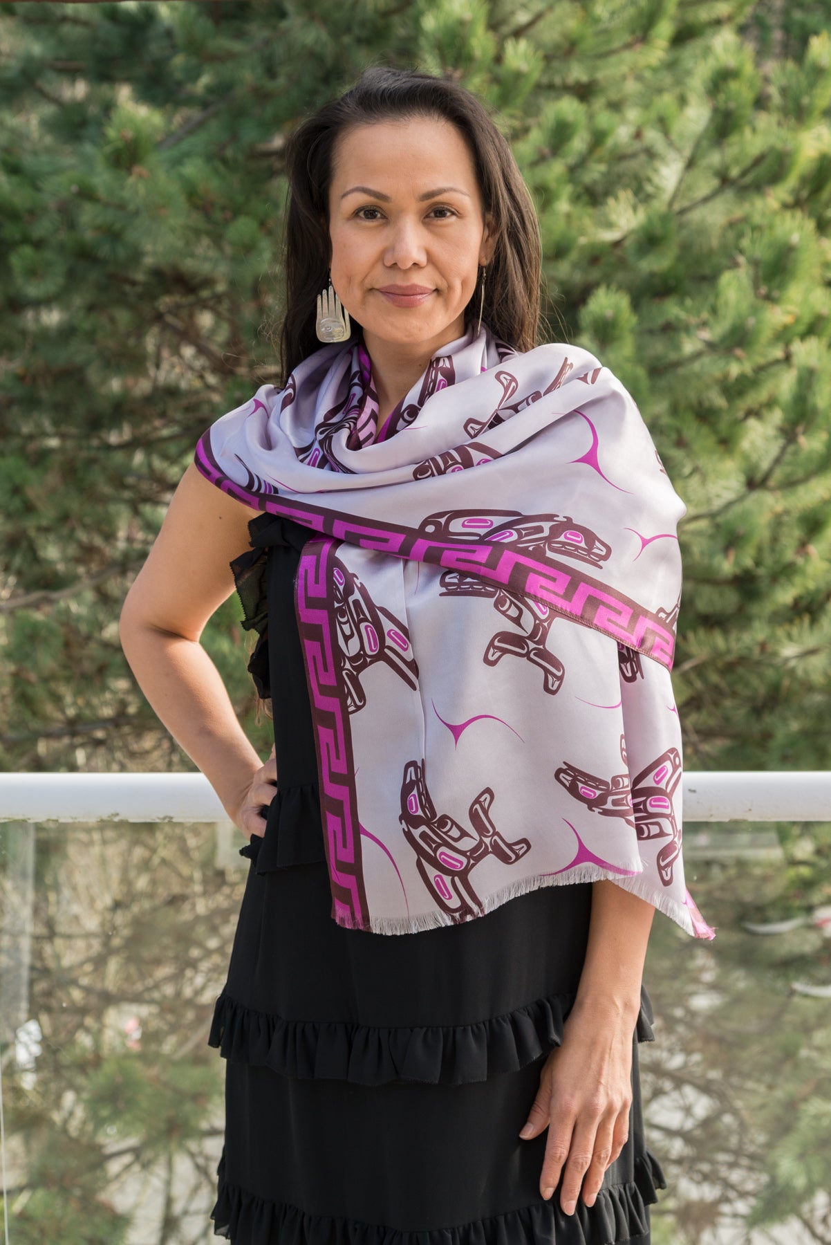 Killerwhale Silk  Scarf