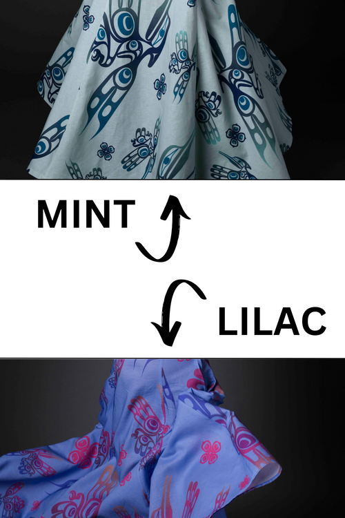 Marissa Dress (Short) - Hummingbird Linen [Mint or Lilac]