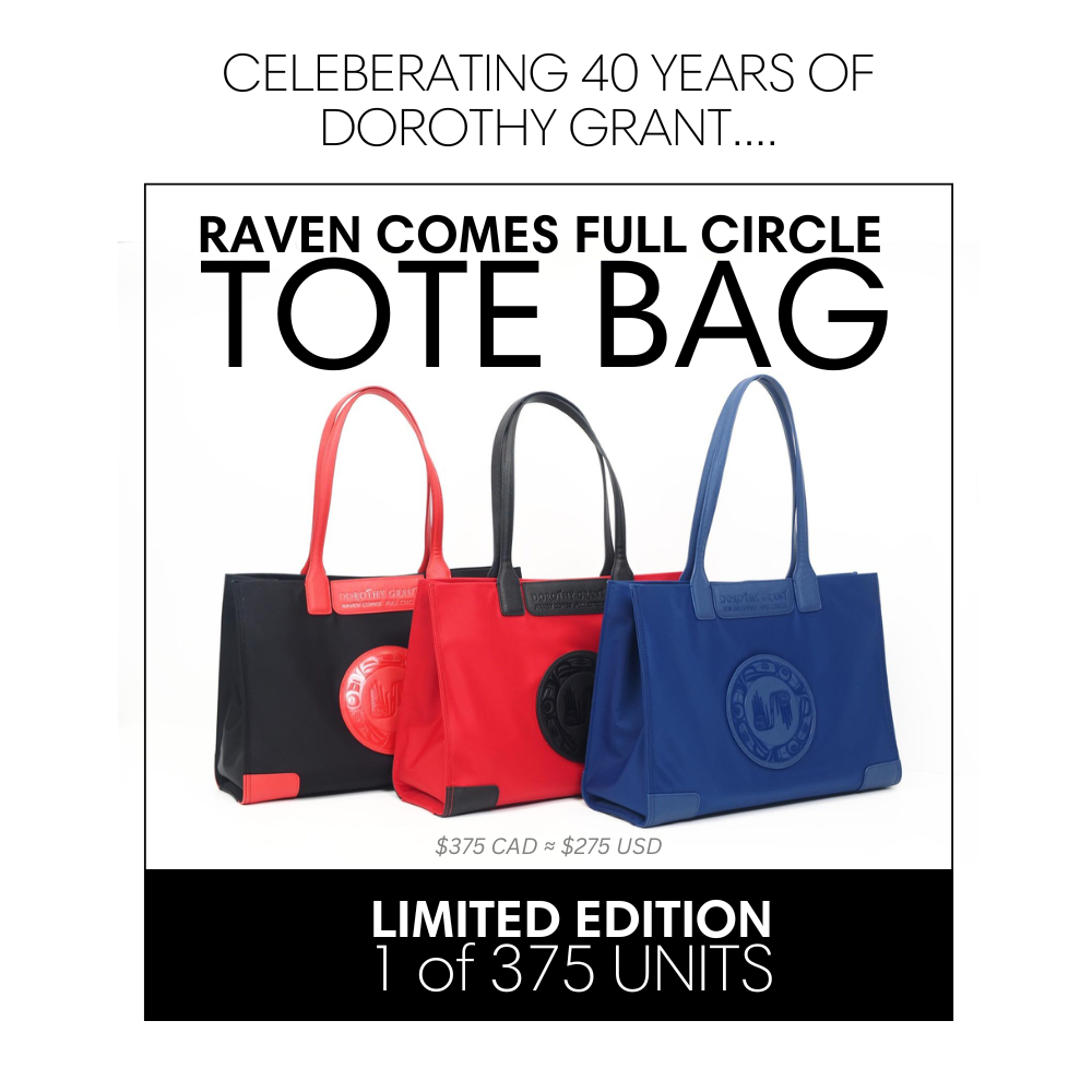 Raven Comes Full Circle - DG Tote Bag