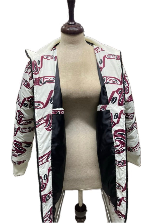 Eagle Flight 3/4 Length Puffer Coat