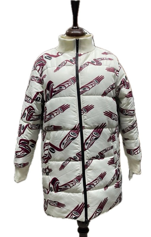 Eagle Flight 3/4 Length Puffer Coat