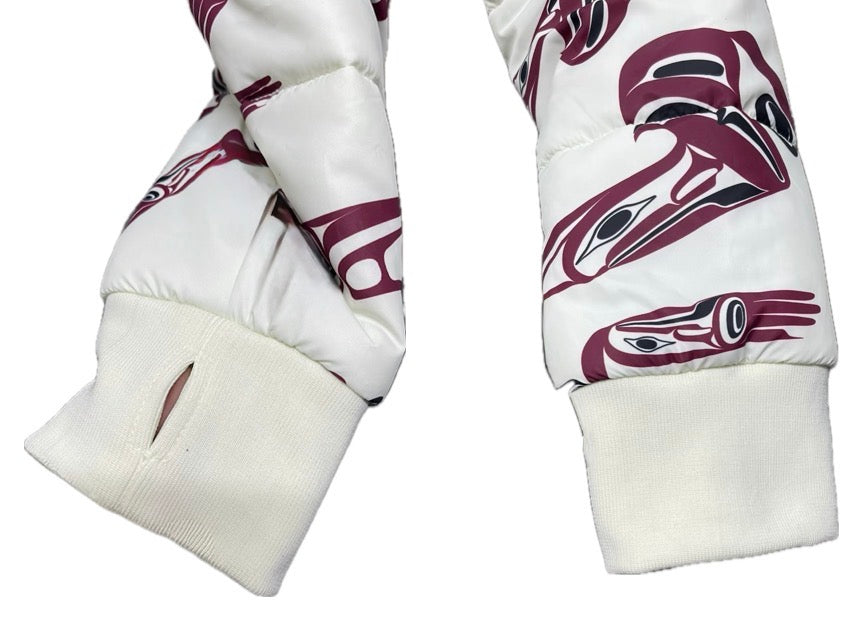 Eagle Flight 3/4 Length Puffer Coat