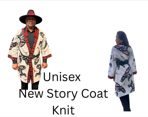 Unisex New Story Coat - Killerwhale – Dorothy Grant Studio