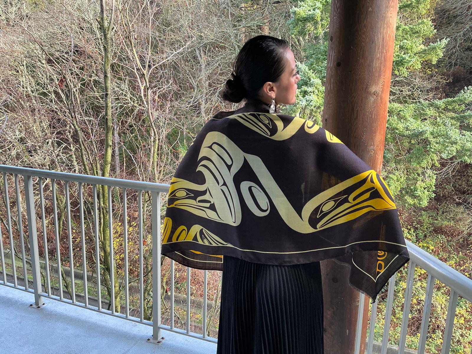 Eagle Flight Shawl