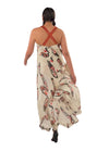 Eagle Evening Dress with Sequined Bodice