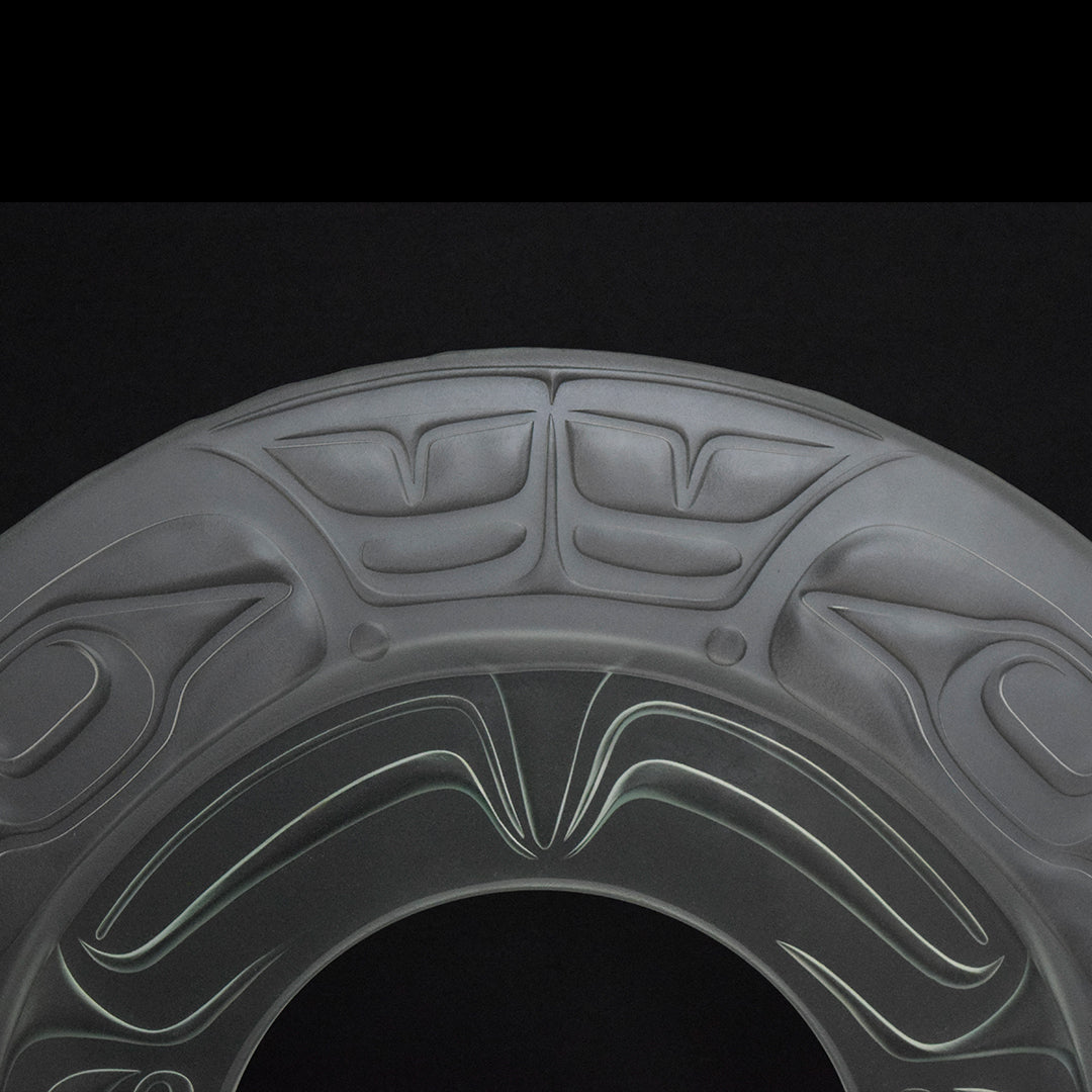 The Eagle Portal Glass Art