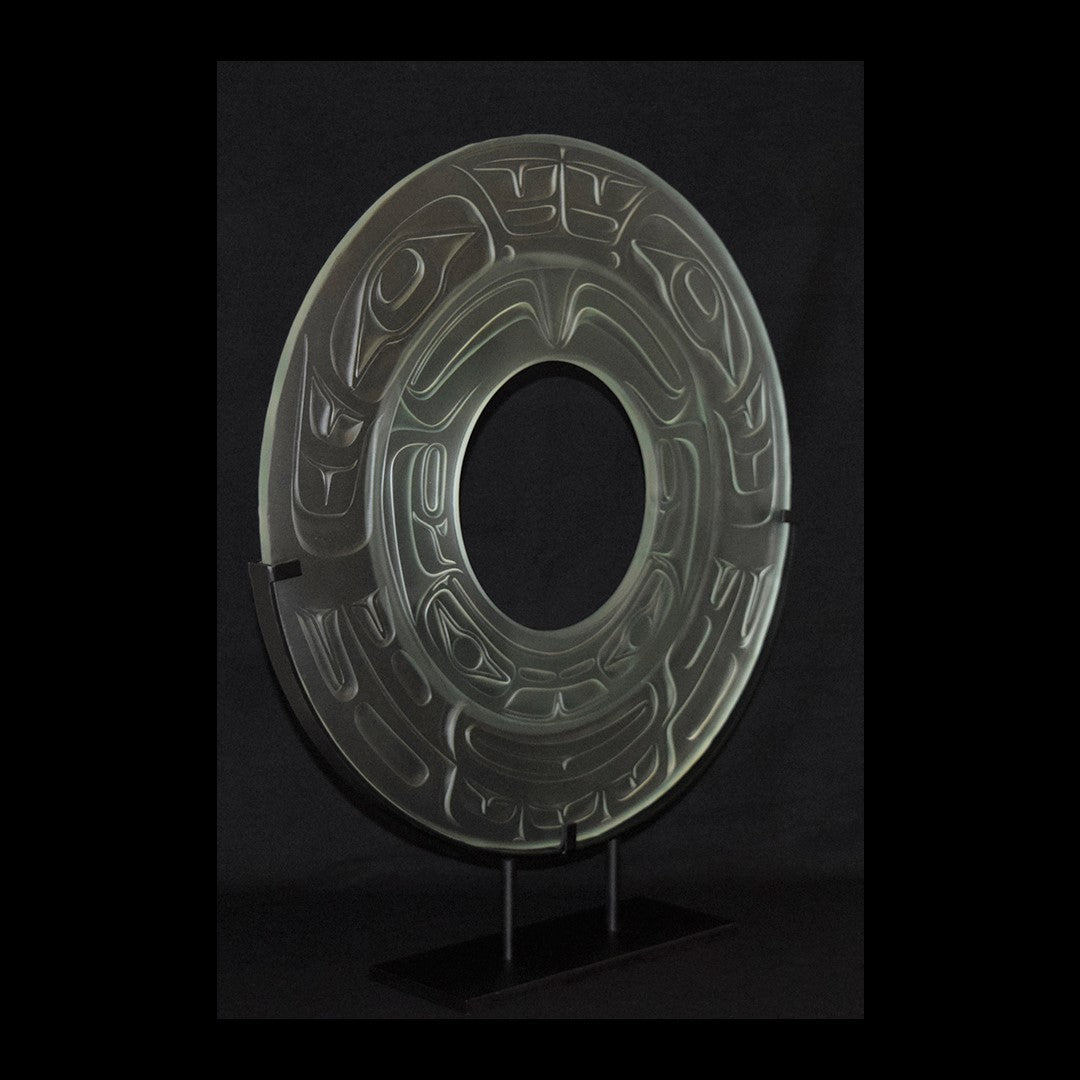 The Eagle Portal Glass Art