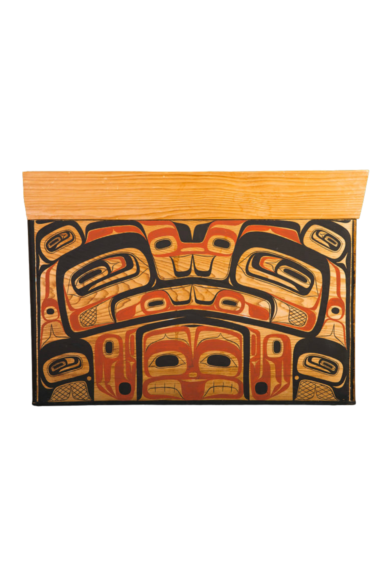 Bear cedar Bentwood Box