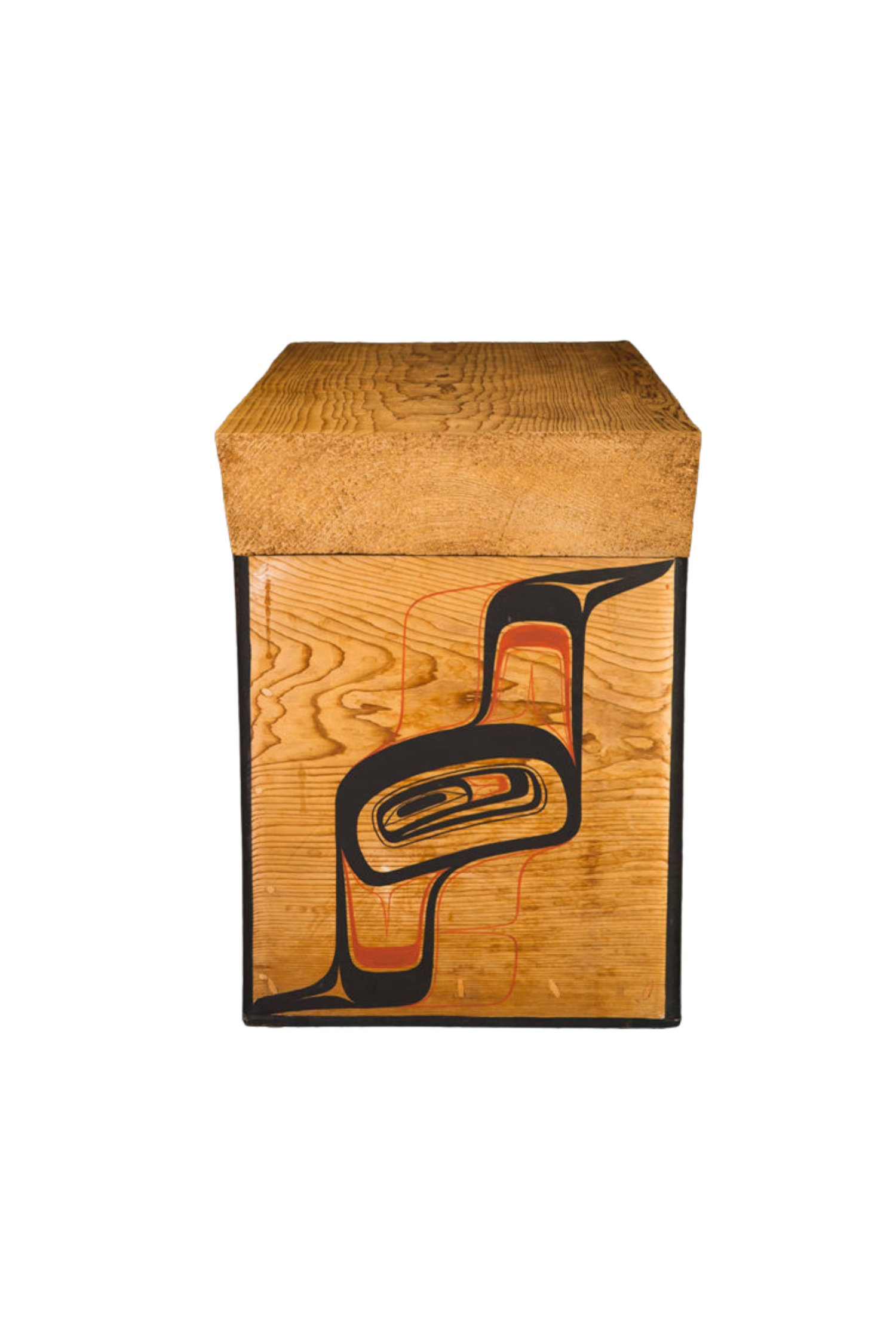 Bear cedar Bentwood Box