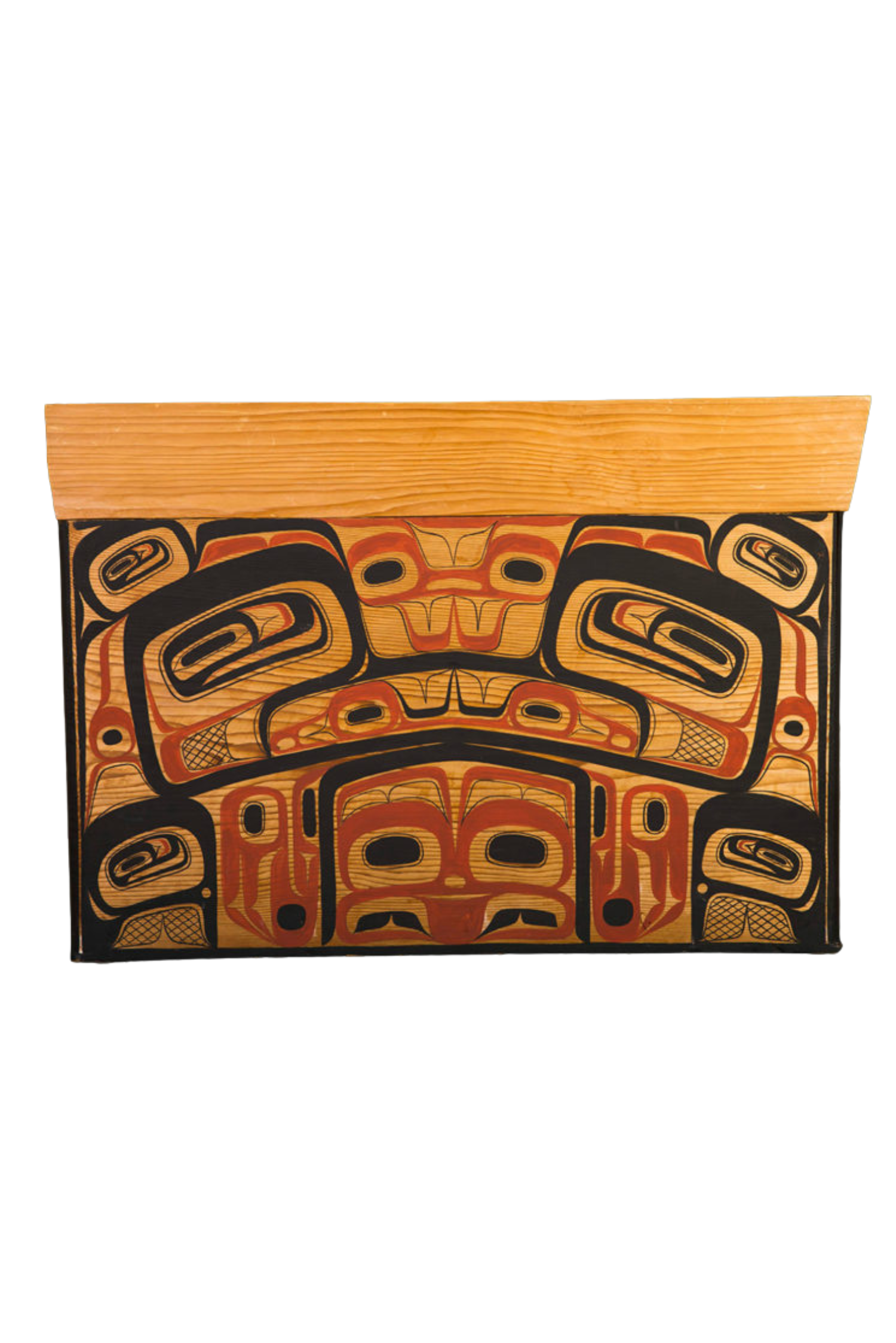 Bear cedar Bentwood Box