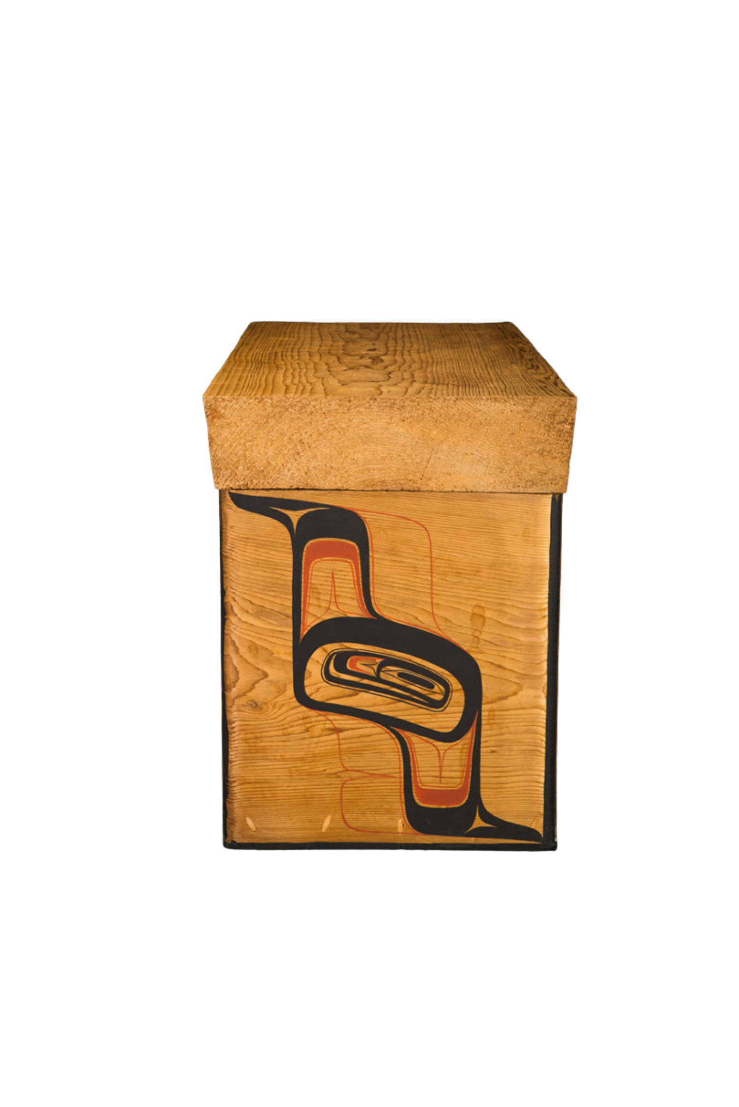 Bear cedar Bentwood Box