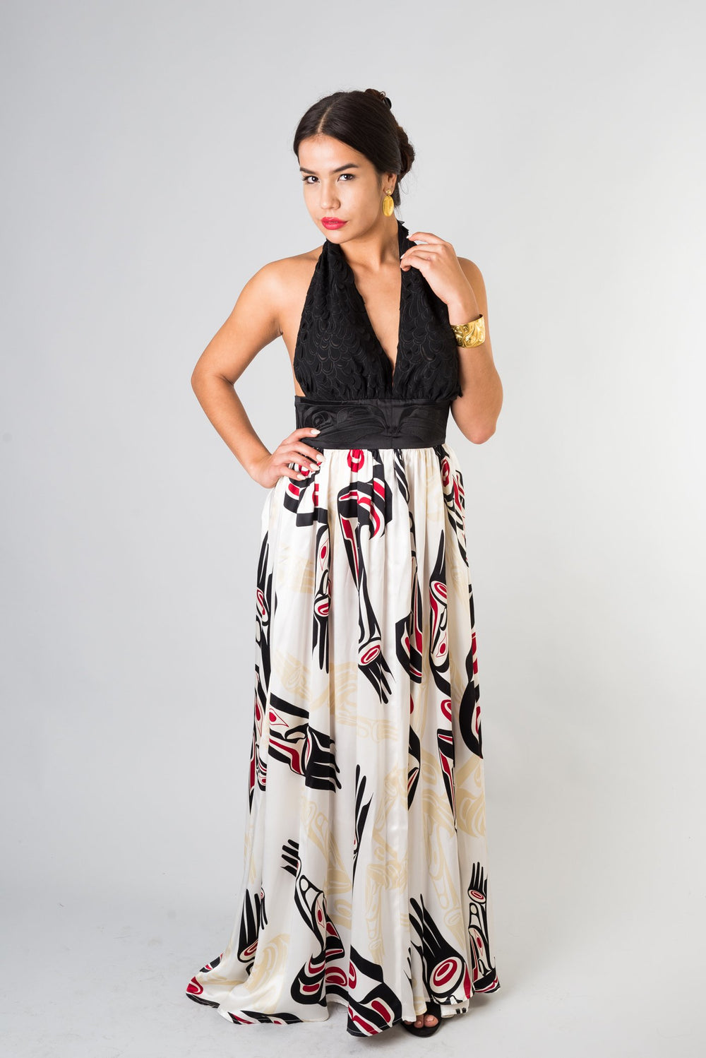 Eagle Halter Dress